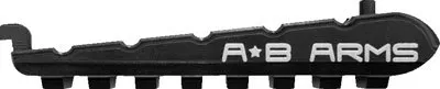 AB Arms ABATRAILA Picatinny Rail Section for IWI Tavor Black - American Built Arms