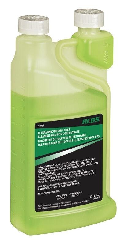 RCBS 87057 Ultrasonic/Rotary Case Cleaning Solution Concentrate 1qt - RCBS