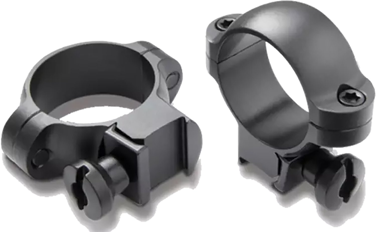 Burris 420072 Deluxe Steel Rimfire Rings 1 In Medium Gloss Black - Burris Optics - 1"