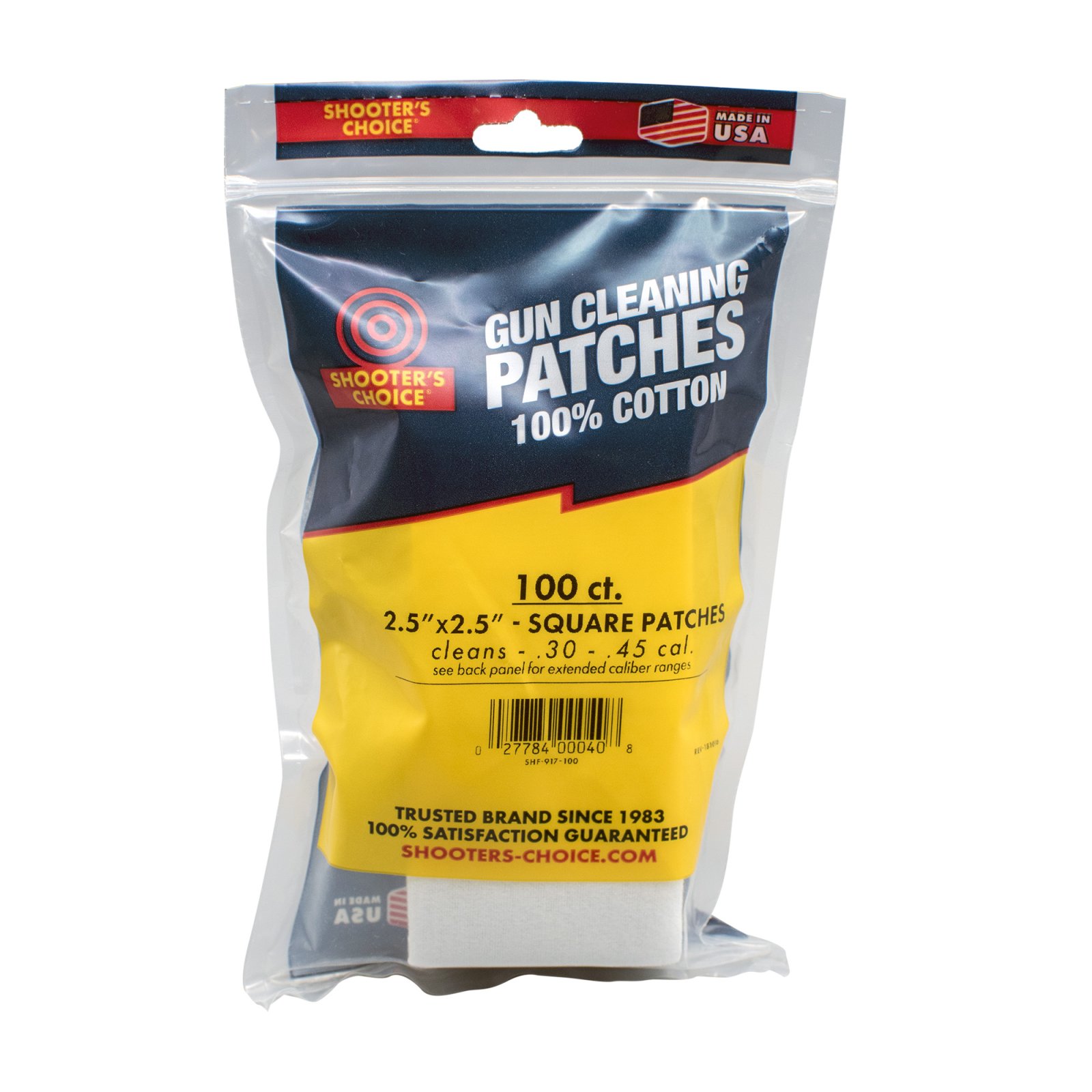 Buy Otis Technology 2.5 Inch Square Patches 100 Pack Cotton Cleaning Patches online