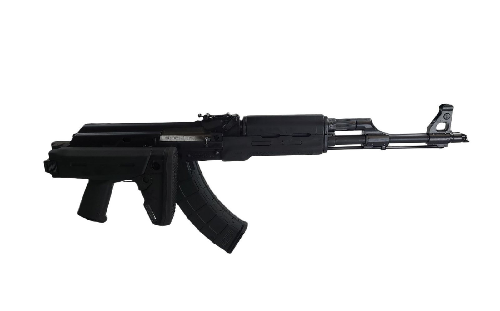 Zastava ZPAPM70 Semi-Automatic 7.62x39mm, 16.3" Chrome Lined Barrel, 30-Round Magpul Magazine, Adjustable Iron Sights, Lightweight, Rugged, Reliable - Zastava Arms - 7.62 x 39mm