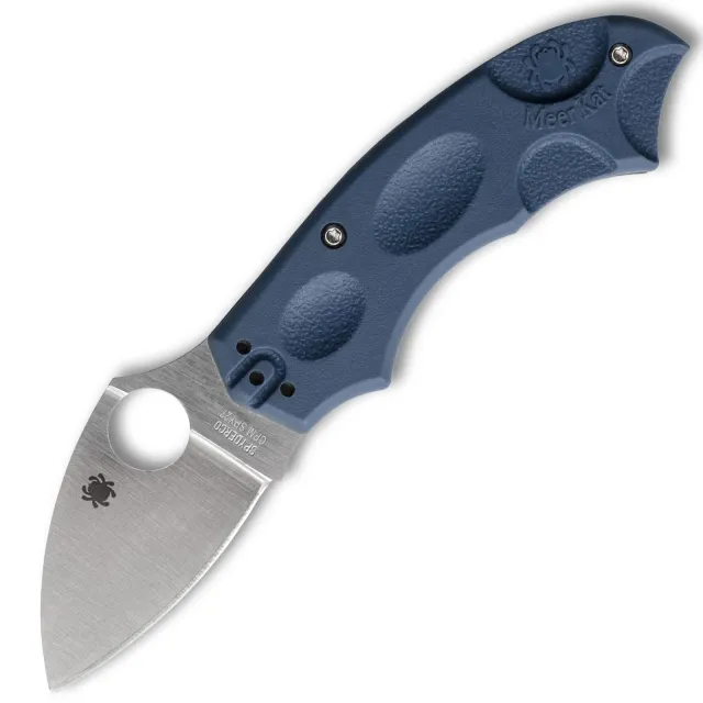 Spyderco Meerkat 2 In CPM Spy27 Satin Plain Leaf Blade FRN Handle Sprint - SPYDERCO