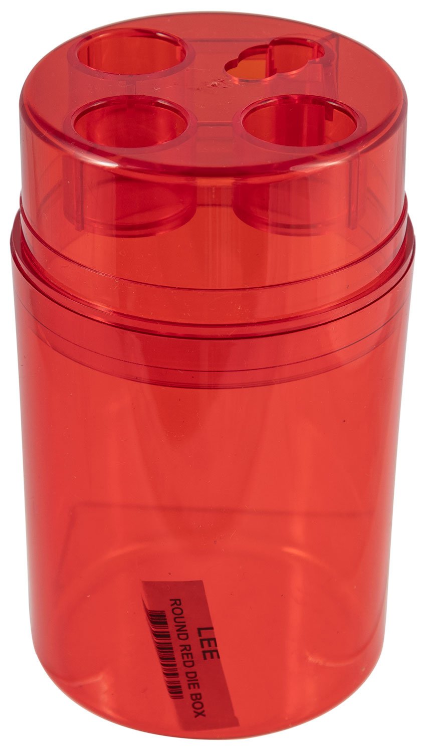 Buy Lee Precision 90535 Die Box Red Multi-Caliber Plastic Capacity 3 Dies online