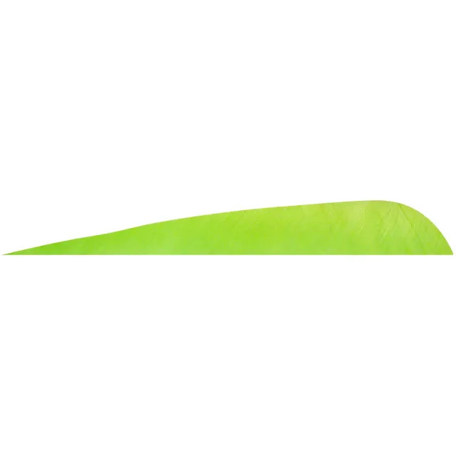 Gateway Parabolic Feathers Chartreuse 4 in. RW 12 pk. - Gateway