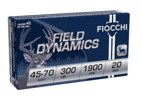 Fiocchi 4570B Field Dynamics 45-70 GOVT 300gr HPFN 1900 FPS - Fiocchi - 45-70 Gov