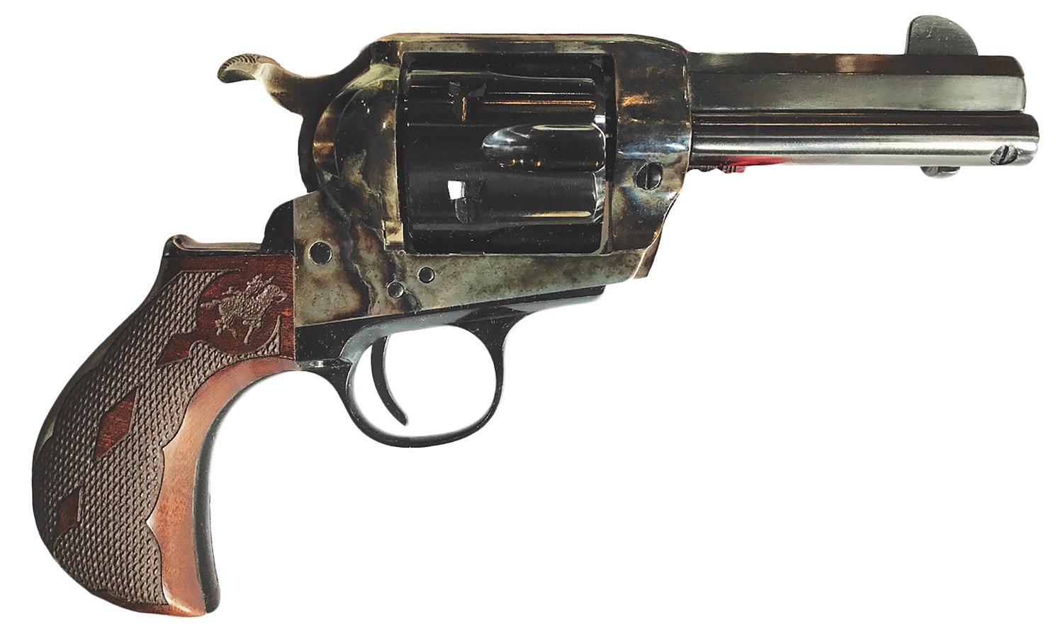 Cimarron PP346MALO2 EL Malo 2 .45 Long Colt 3.50 In Blued 3-Rounds - Cimarron - .45 LONG COLT