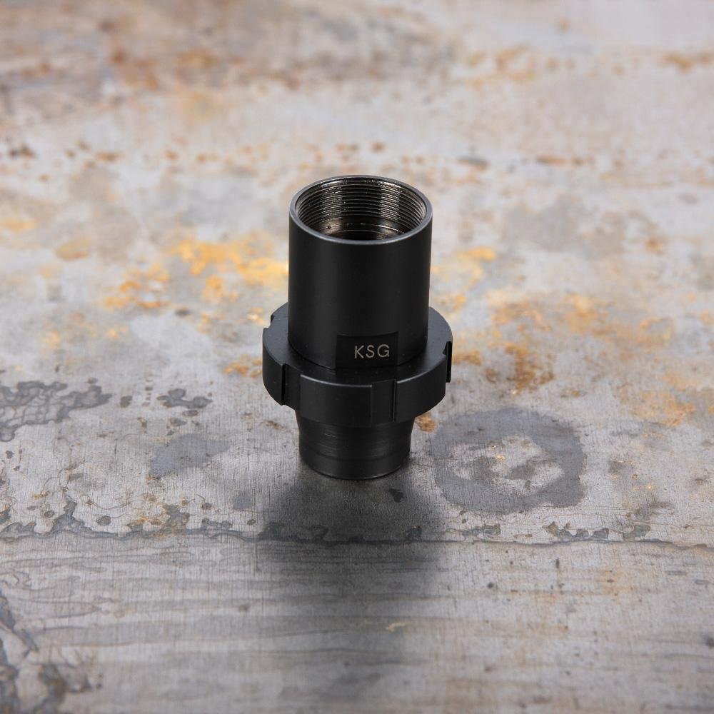 Buy SilencerCo AC1347 Choke Mount Adapter for Salvo 12 Suppressor Black online
