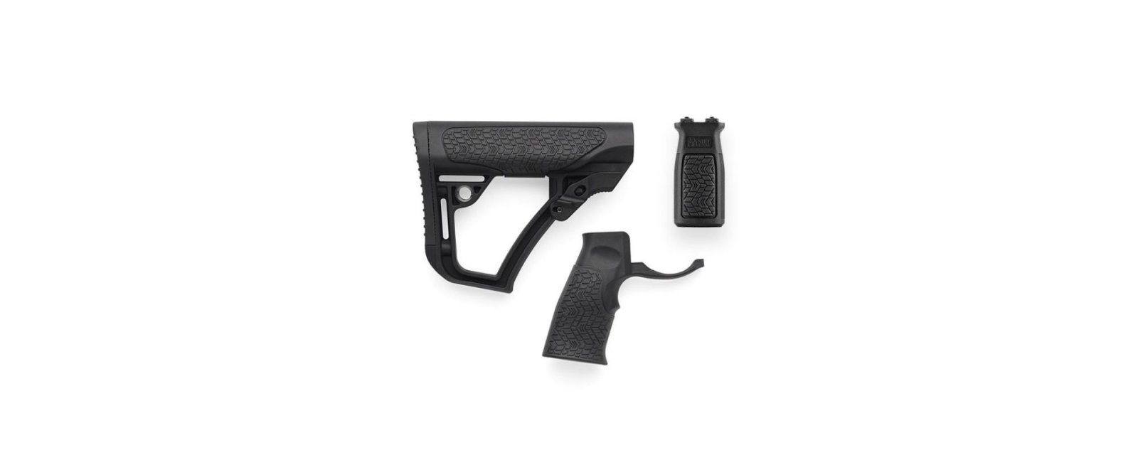 Buy Daniel Defense Black Combo Buttstock Pistol Vertical M-LOK Grip online