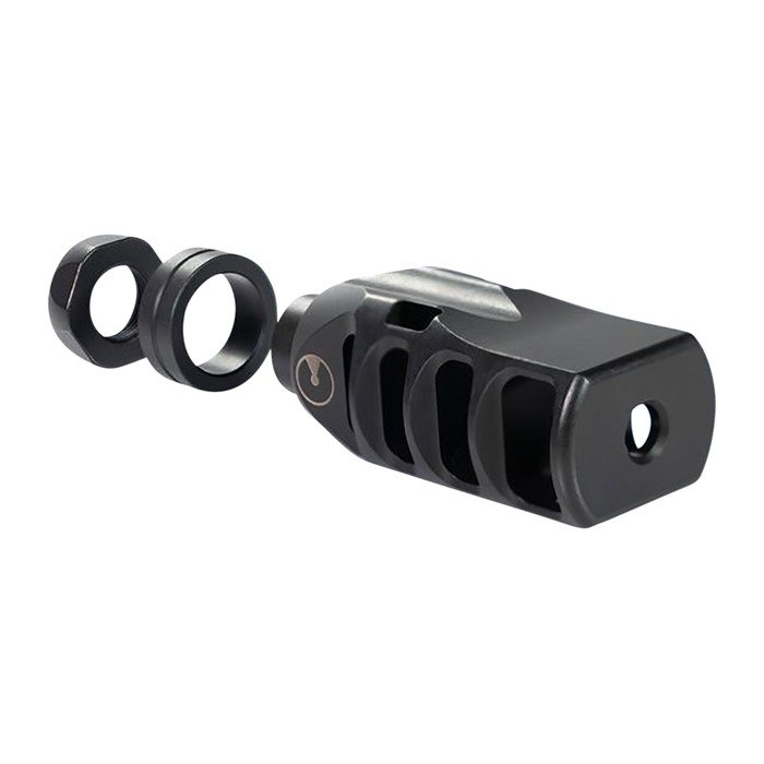 Ultradyne UD11010 Pegasus Compensator 5.56/.223 1/2x28 Black - Ultradyne USA - 22 Caliber