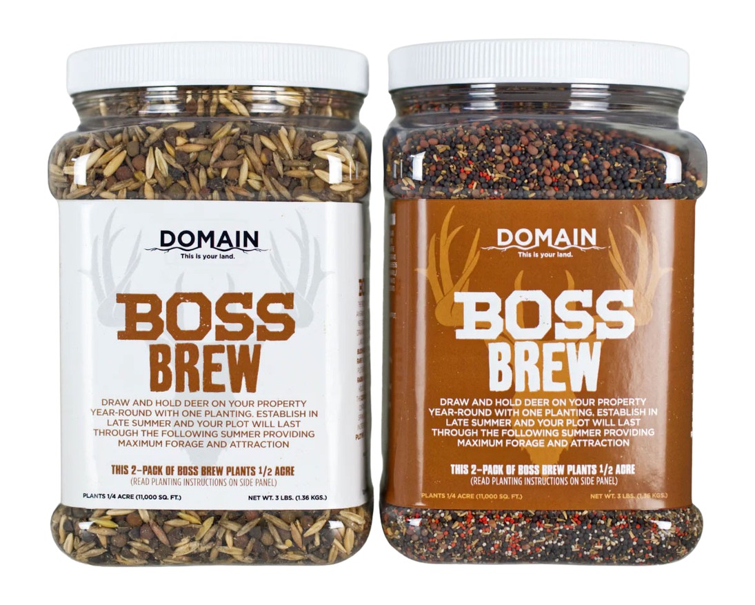 Buy Domain BBFP6 Boss Brew Seed Mix 1/2 Acre, 6 lbs, Annuals & Perennials online