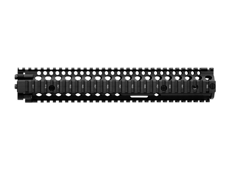 Daniel Defense M4A1 RIS II Handguard 12.25" 2-Piece Aluminum Black - Daniel Defense