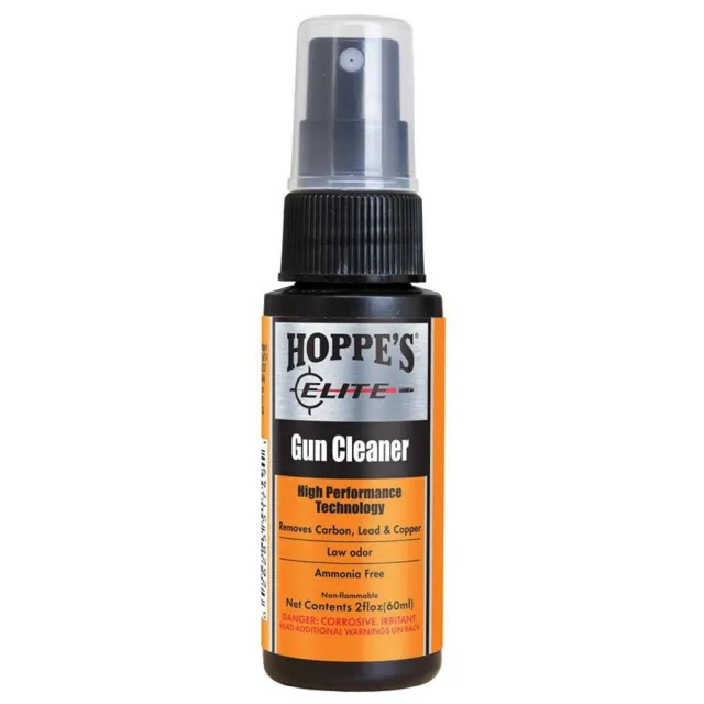 Hoppe's Elite Gun Cleaner 2oz Bottle - Removes Fouling, Conditions Metal - Hoppe's