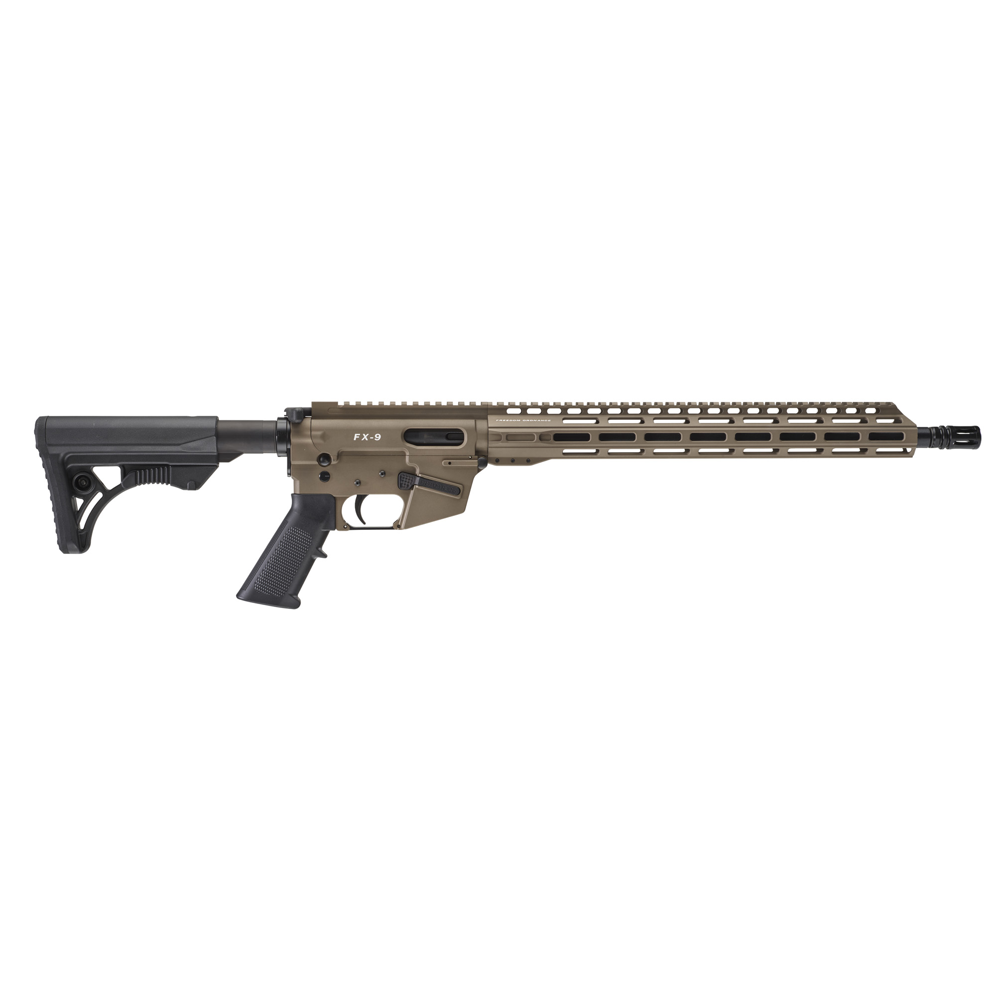 Buy Freedom Ordnance FX9R16TFDE 9MM AR, 16" Barrel, FDE, M-LOK, 32 Rounds online