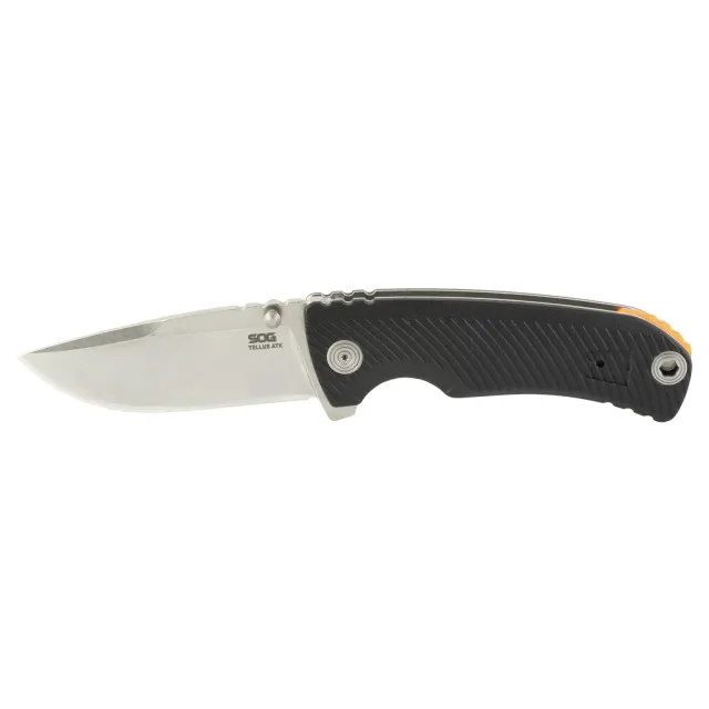 SOG Tellus ATK 3.5in Black/Orange Handle SOG-11-06-02-43 - SOG