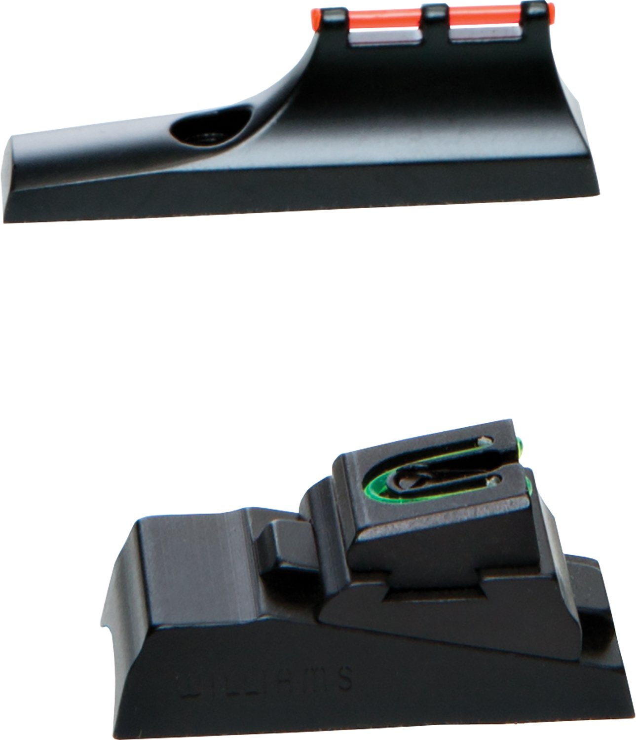 CVA AC1622 Fiber Optic Sight Set Red Front Green Rear Polymer - CVA