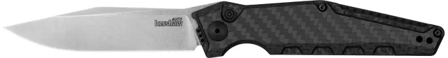 Launch 7 Automatic Knife: Carbon Fiber Handle, 3.75" MagnaCut Blade, USA Made - Kershaw