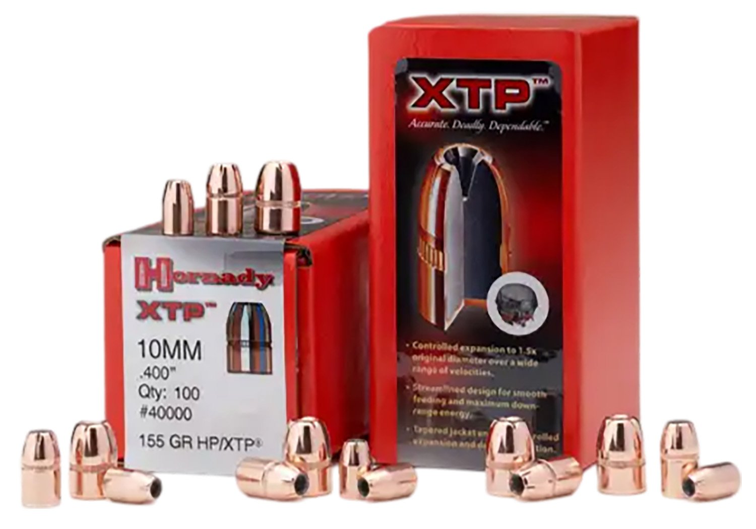 Hornady 45160 XTP Hunting 45 Cal .451 230 gr Hollow Point (HP) - Hornady - 45 Caliber
