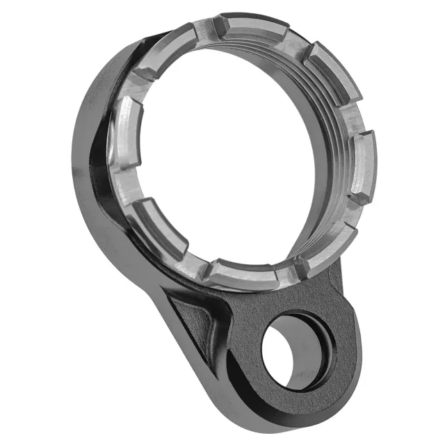 Fortis Manufacturing Inc. Light Weight K1 Castle Nut and End Plate Black - Fortis Manufacturing, Inc.