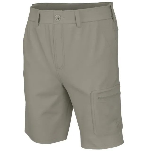 Buy HUK H2000171-250-M Men's Next Level 10.5" Fishing Shorts Khaki online