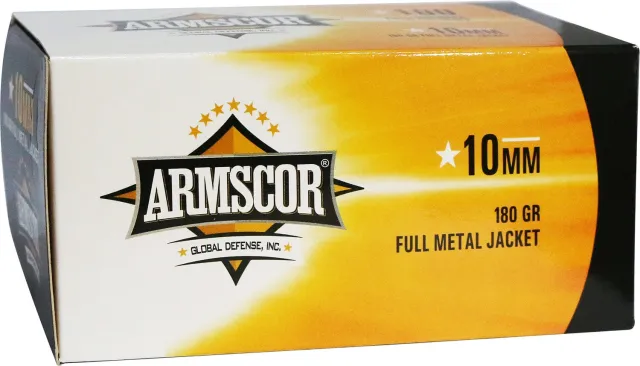 Armscor 50440 Precision Value Pack 10mmAuto 180gr Full Metal Jacket 100...