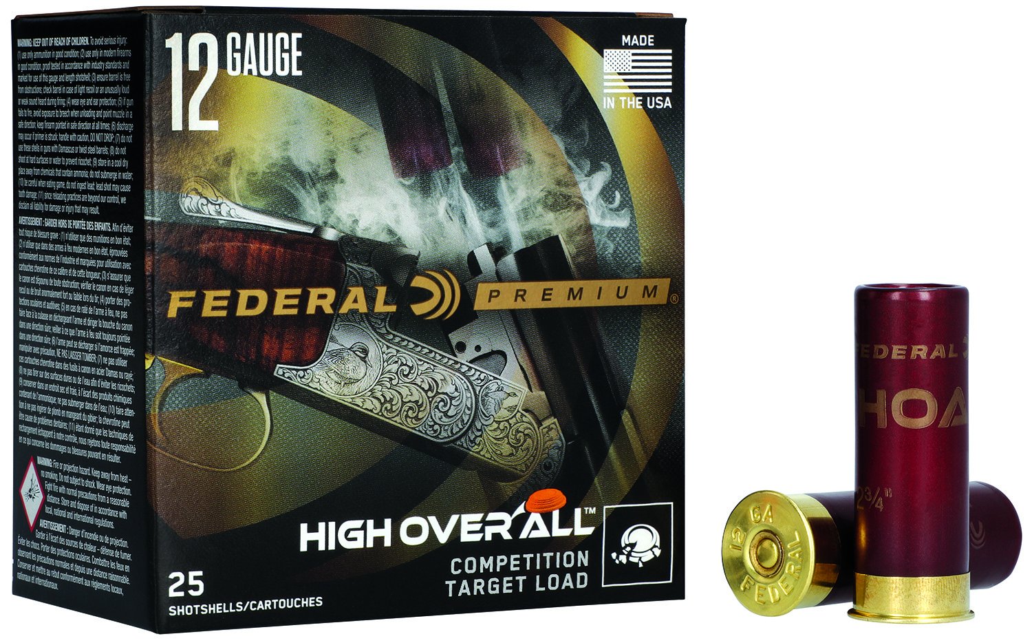Buy Federal Premium Ammunition High Over All 12 Gauge HOA12H 7.5 online