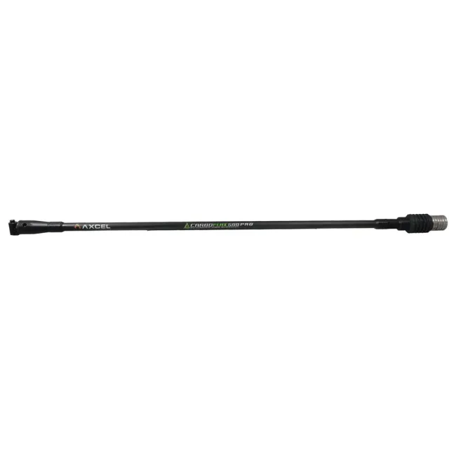 Axcel CarboFlax 500 Stabilizer Black 24 in .500 Diameter Rod - Axcel