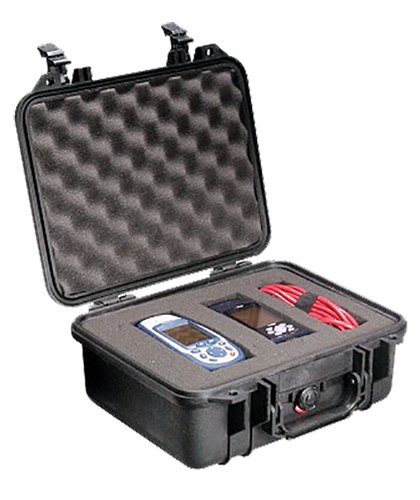 Pelican 1400 Protector Case Black Polypropylene Foam Padding 11.81" x 8.87" - Pelican