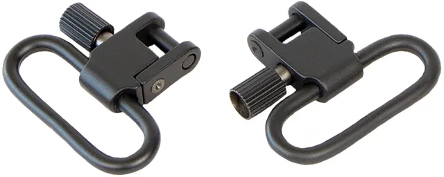 Bulldog BD882 Deluxe Locking Swivel Set Black 1.25" Steel - Bulldog - 1.25"