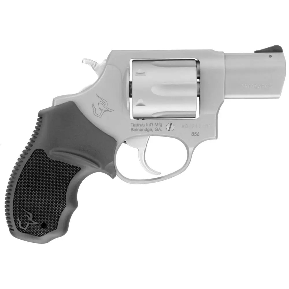Buy Taurus 856 Revolver, Matte Stainless Finish, 2-Inch Barrel, 6-Round .38 Special, Rubber Grip online