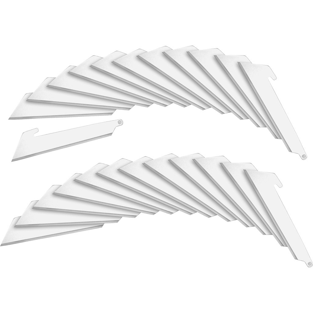 Outdoor Edge RazorSafe 3 In Utility Blades 24pk 420J2 Stainless RRU30-24 - Outdoor Edge
