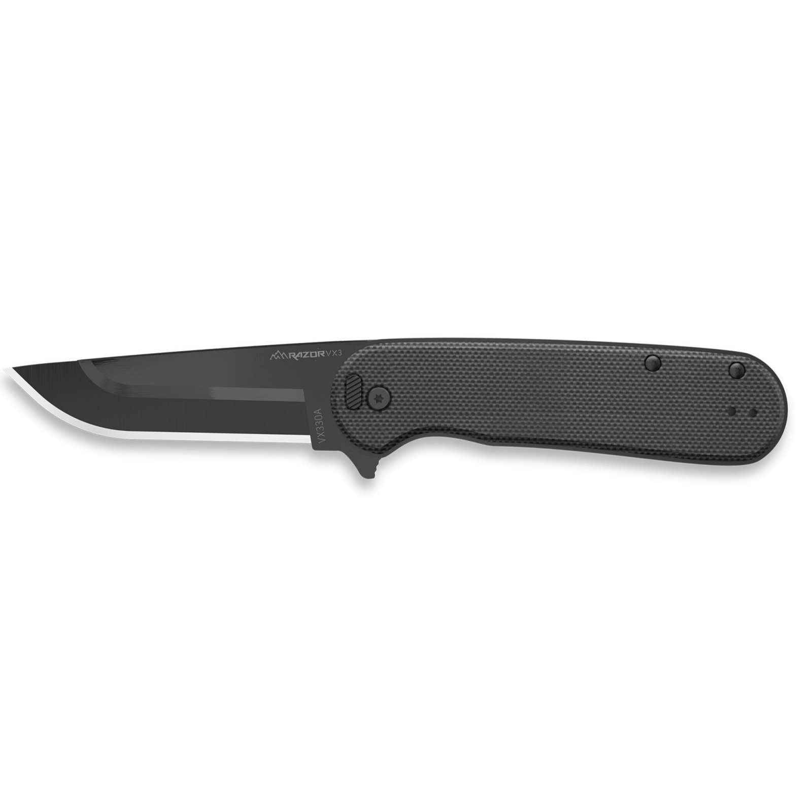 Buy Outdoor Edge VX330AC Razor VX3 3" Folder Black G-10 Handle online