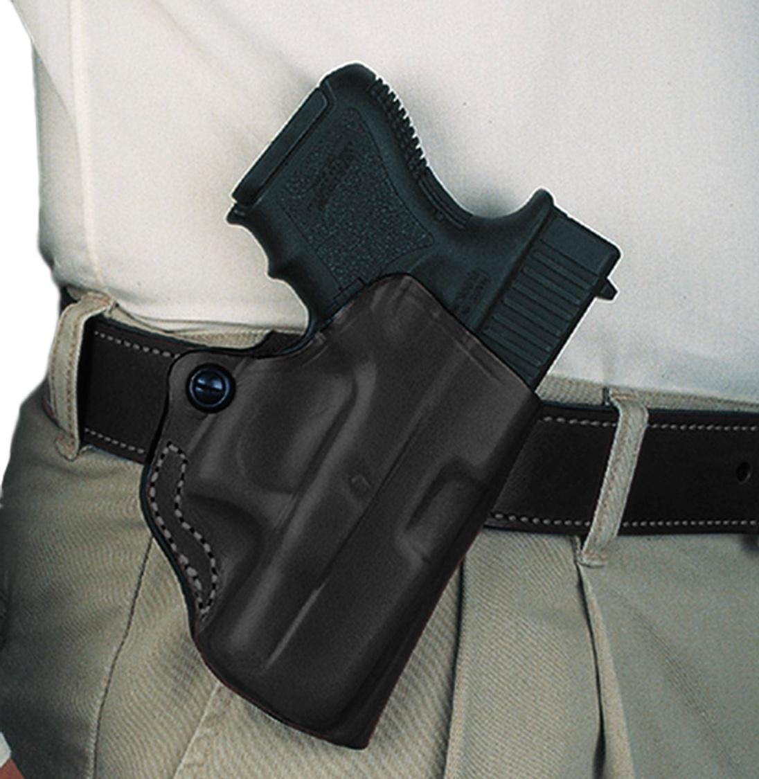 Buy DeSantis Mini Scabbard RH Leather Holster J-Frame 2-2.25 In Black online