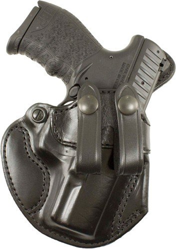 DeSantis 028BA8BZ0 Cozy Partner IWB Holster RH Leather Black Glock 43 - DeSantis