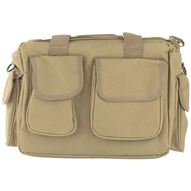 Rukx Gear ATICTRBT Tactical Range Bag Water Resistant Tan 600D Polyester