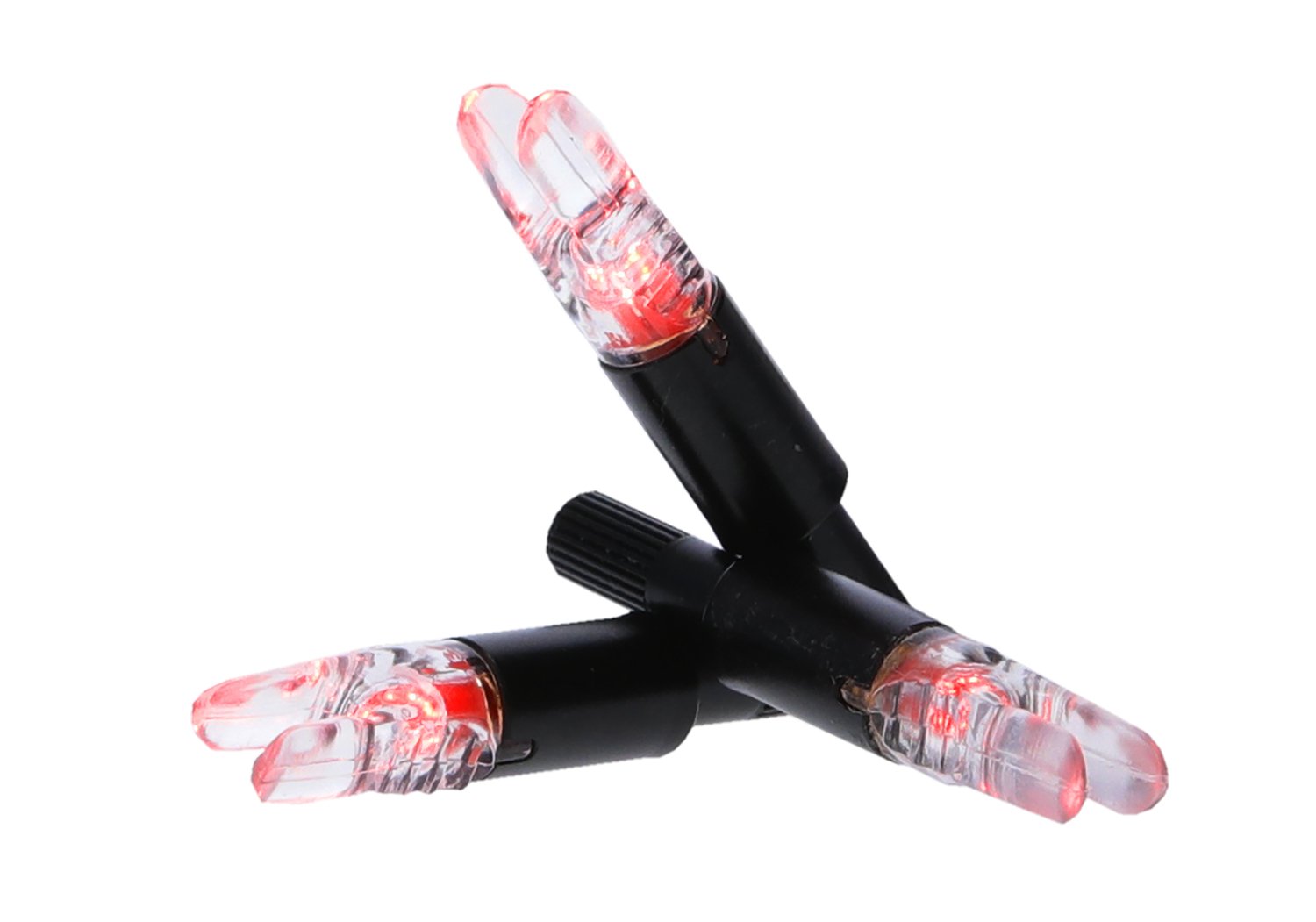 NAP NAPILLNXRD3PK Thunderglo Red Illuminated Crossbow Nock 3 Pack - NAP