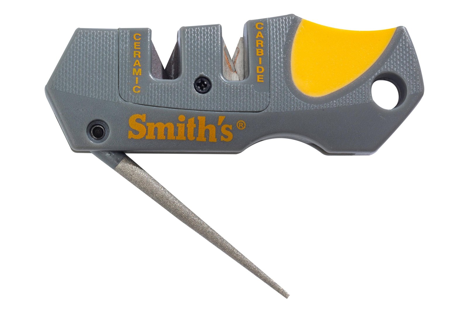 Smith's Pocket Pal 50918 Knife Sharpener Carbide Ceramic Tapered Rod - Smith's Consumer Products