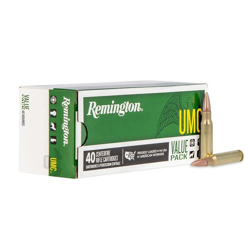 Remington UMC Value Pack .308 Winchester 150 Grain FMJ 40 Rounds Brass - Remington Arms Company, LLC - 308 Win
