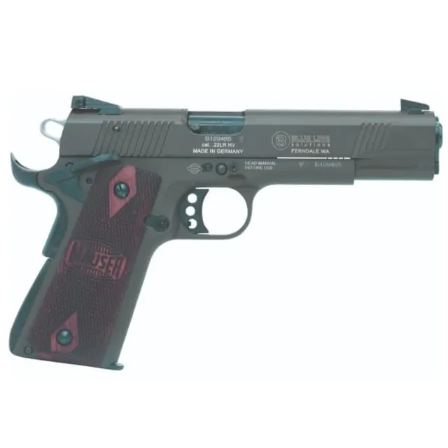 BLL Mauser 1911 .22 LR 5 In 15rd ODG Threaded Barrel 411.06.22