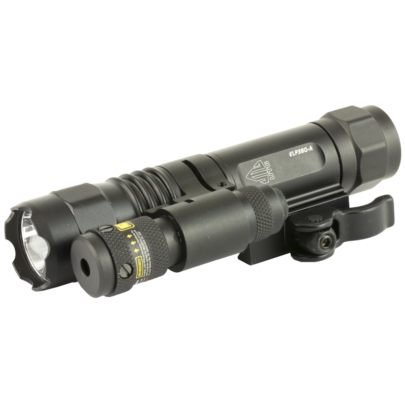 Leapers UTG LT-ELP38Q-A Light/Red Laser Combo QD 400 Lumen 3-Hour Runtime - Leapers