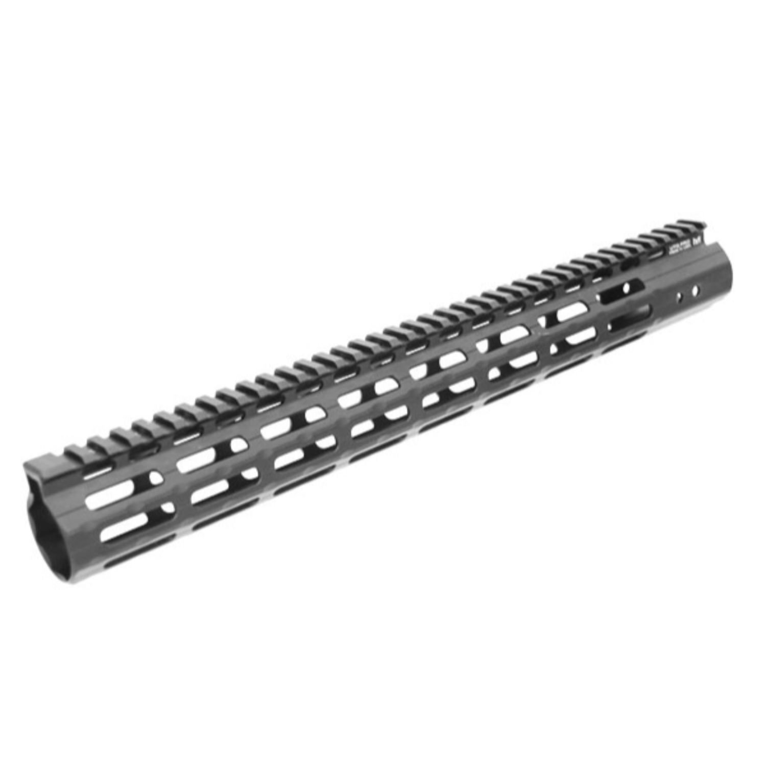 Leapers UTG MTU019SSM AR-15 15" M-LOK Super Slim Handguard Matte Black - Leapers