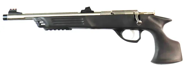 Keystone Crickett KSA696 .22 LR Pistol 10.5" Stainless Barrel, Fire Sights - Crickett - 22 LR