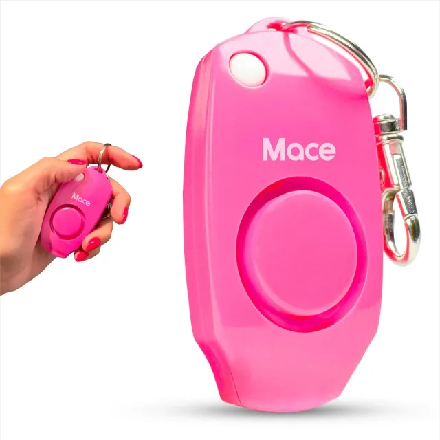 Mace 80731 Personal Alarm Keychain Pink 130dB 50 States Legal - Mace Security International
