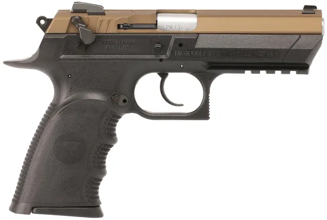 Magnum Research BE94133RLBB Baby Eagle III 40 S&W 4.43" 12+1 Burnt Bronze