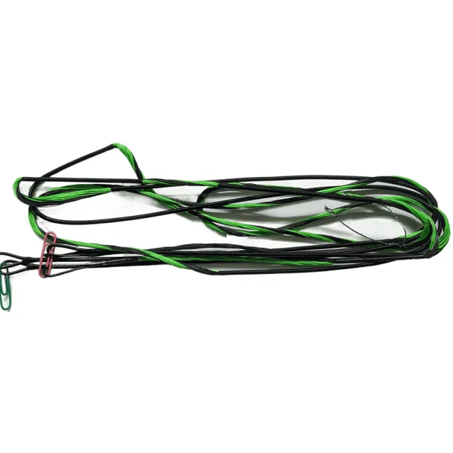 Genesis Arms D97 String & Cable Kit Black/Flo Green 79.25/31 In - Genesis Arms