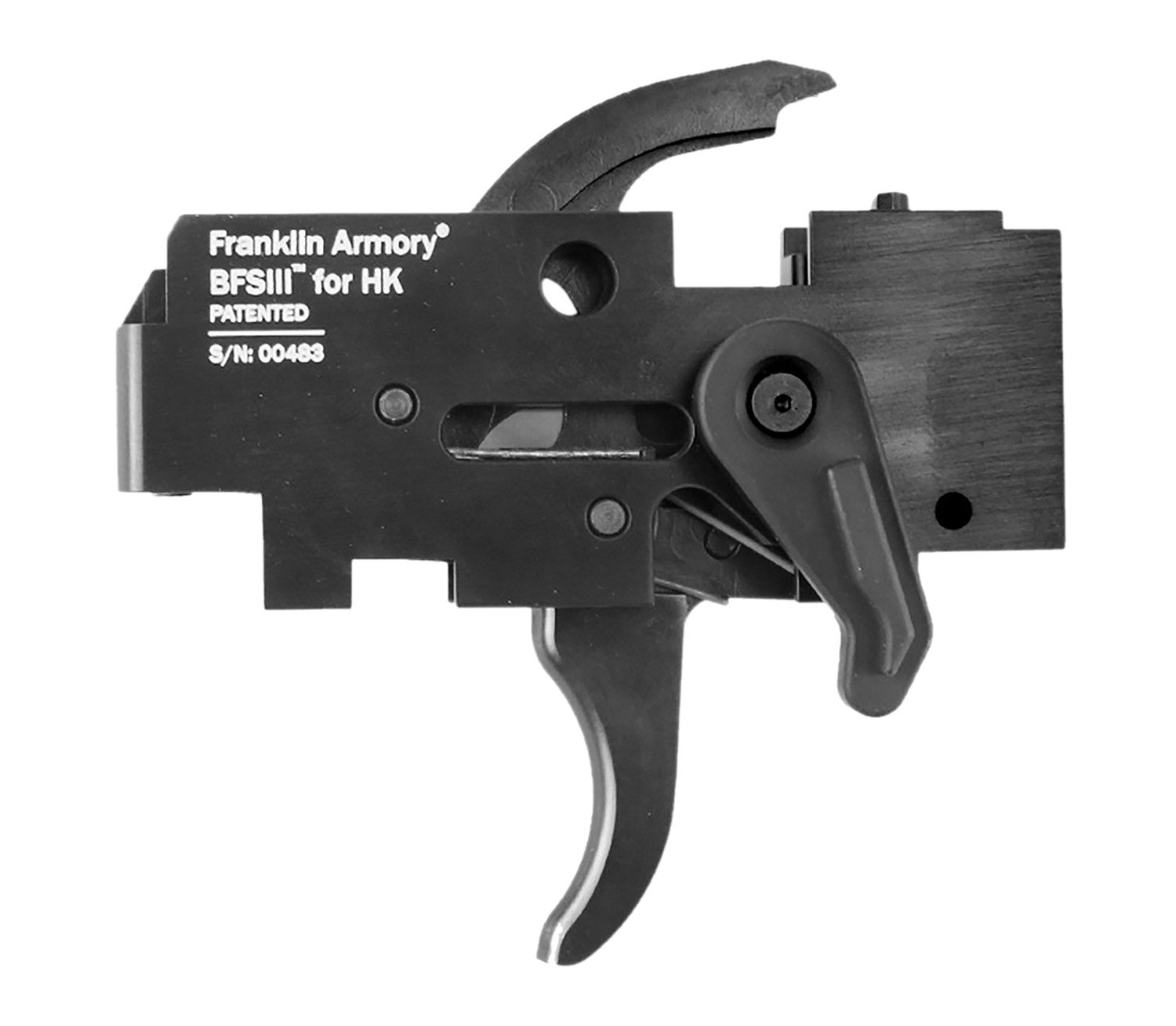 Franklin Armory FRA 05-50000-BLK BFSIII HK 91/93/94 Binary Trigger Curved - Franklin Armory