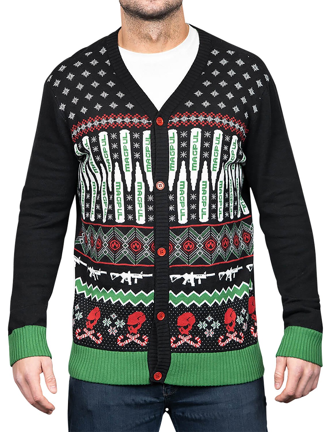 Magpul MAG1198-9693X Krampus Christmas Sweater Multi-Color 3XL - Magpul Industries
