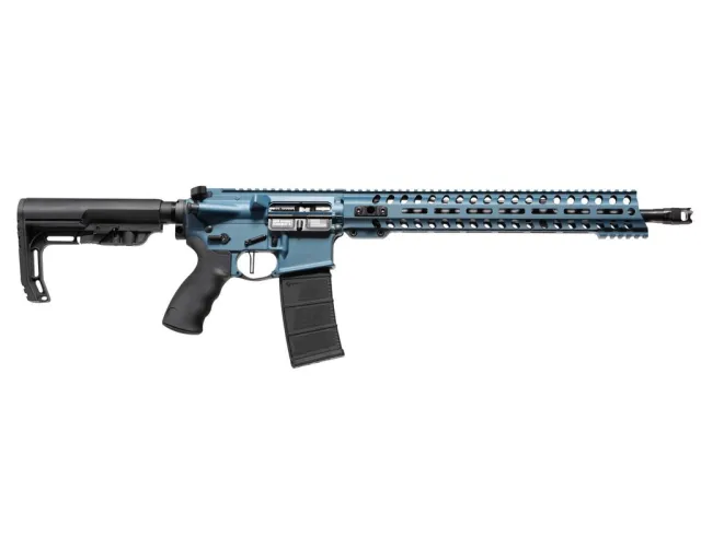 POF-USA Wonder 5.56 Semi-Auto AR-15 Rifle Blue Titanium - POF USA - 223 Rem | 5.56 NATO