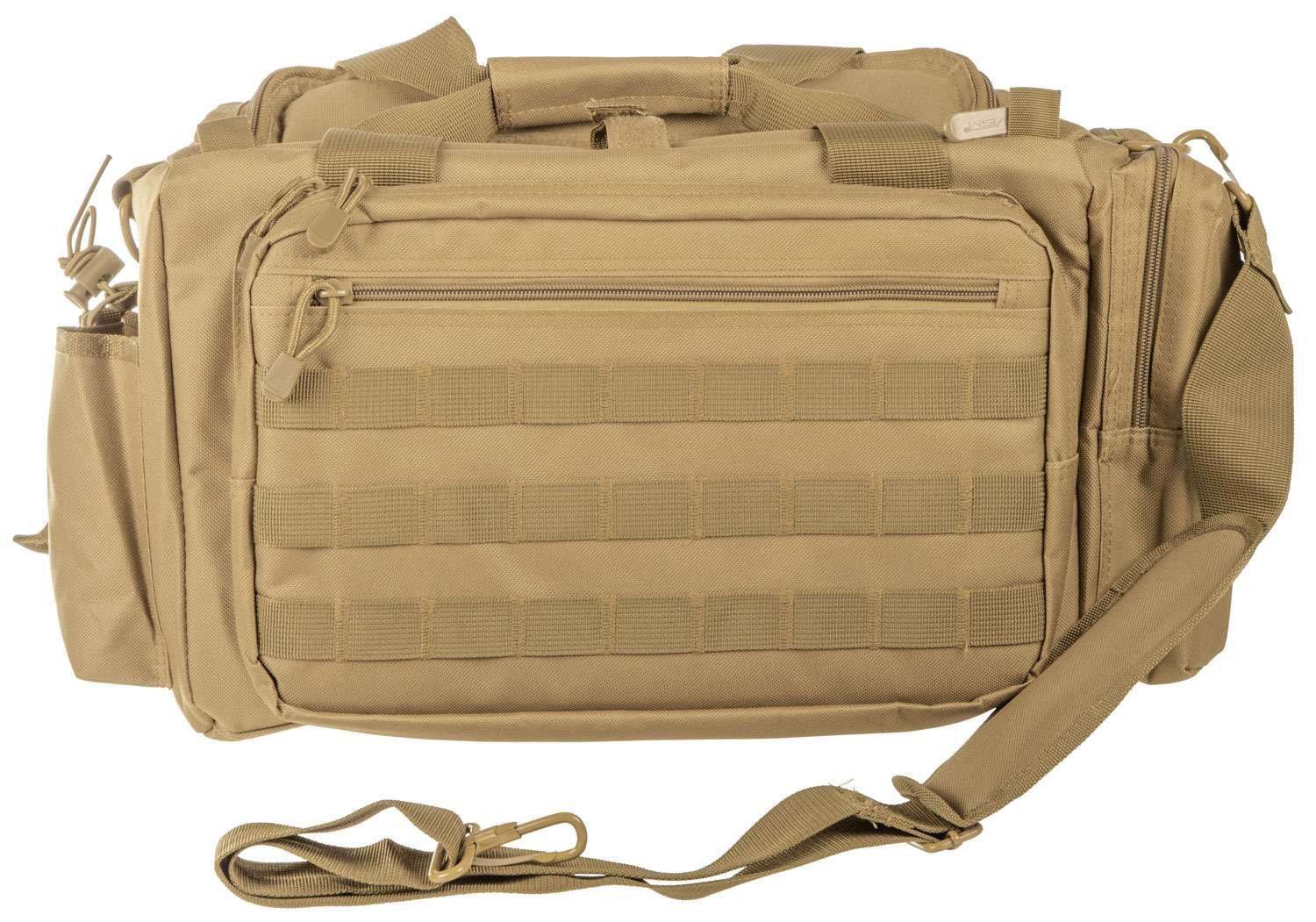 NcStar CVCRB2950T VISM Range Bag Tan, Padded Pockets, Lockable Zippers - NcSTAR
