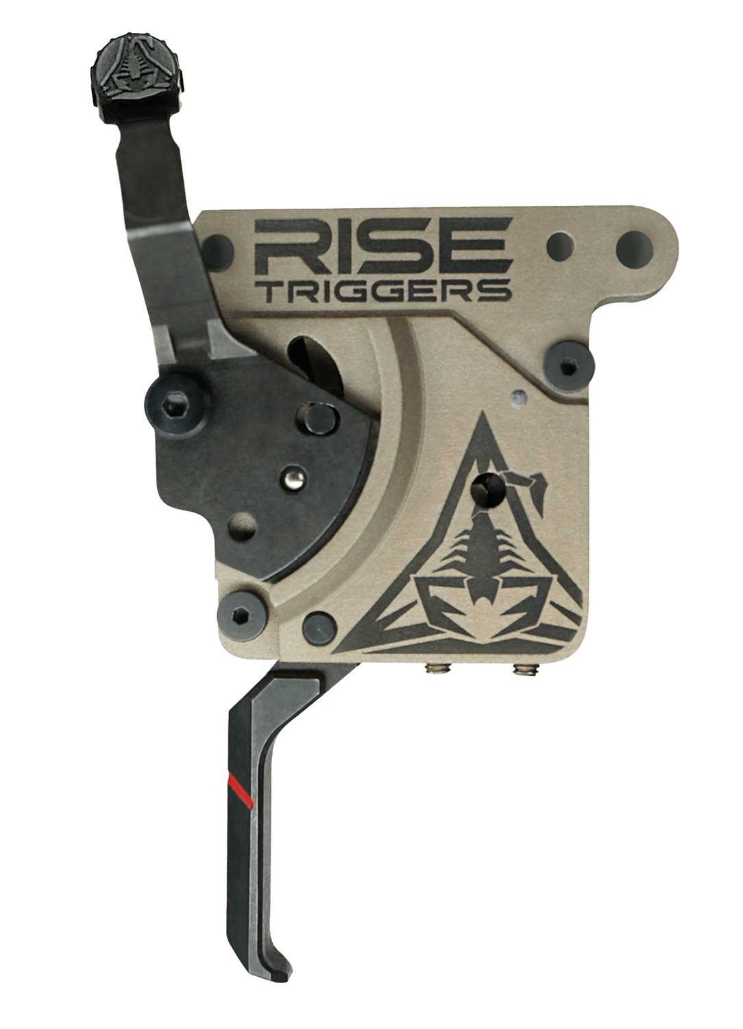 Rise Armament RA735FBC Reliant Black-FDE Fits AR-15 - Rise Armament