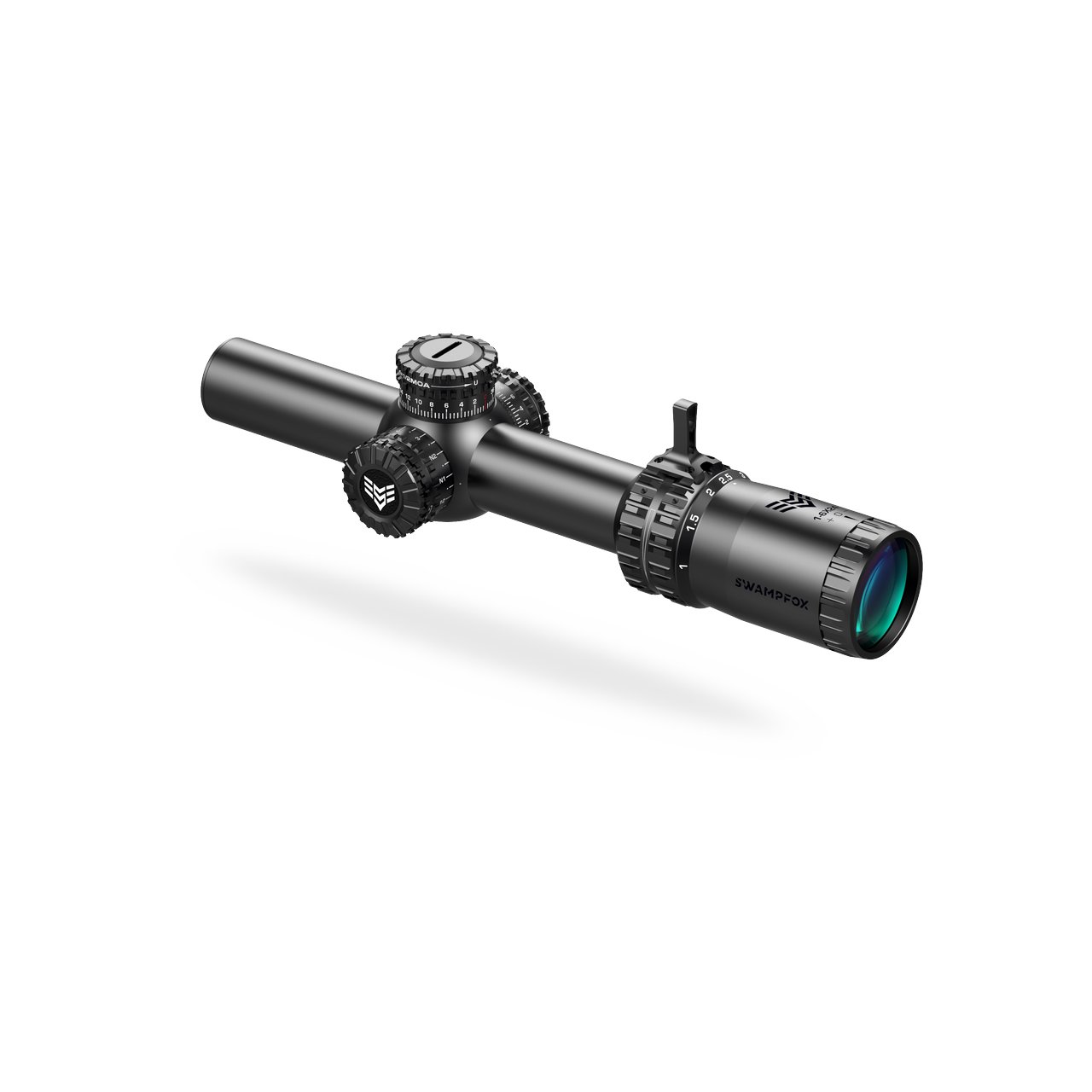Buy Swampfox ARH11024-GL Arrowhead 1-10x24 SFP Illuminated Rifle Scope Black online